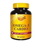 Natural Wealth Omega 3 Kardio, 60 mehkih kapsul