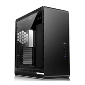 Midi-Tower ohišje Jonsbo UMX6S E-ATX, kaljeno steklo, črno