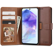 TECH-PROTECT WALLET GALAXY A55 5G BROWN (5906203692125)