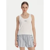 Calvin Klein Underwear Majica za spanje  črna / bela