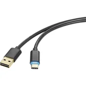 Renkforce Renkforce USB-C™ 2.0 kabel za hitro polnjenje 1,5 m