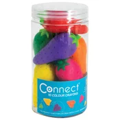 Boje voštane 10boja caša Jagode Connect