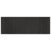 Vidaxl Preproga pravokotna siva 70x200 cm bambus