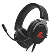 Marvo HG9052 slušalice s mikrofonom, žičane, crne, 7.1 (virtualne), crveno pozadinsko osvjetljenje, 7.1 (virtualne) USB tip