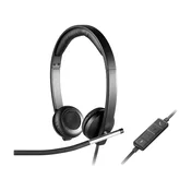 Logitech H650e slušalke, Stereo, USB