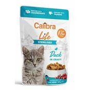 Calibra Kapsule Cat Life. Sterilizirana raca v omaki 85 g