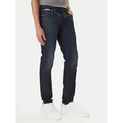 Calvin Klein Jeans Jeans hlače LV04RD700G Mornarsko modra Tapered Fit