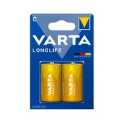 VARTA LONGLIFE alkalne baterije C/baby, 2 komada u pakiranju 4114101422