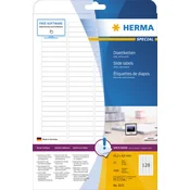 Herma etikete Superprint Special, 43,2x8,5 mm, 25/1