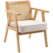 Homestar Naslanjač 63x69x78 cm krem