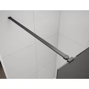 ESCA shower screen wall support bar 1200mm, black matt - 120 cm - Polysan - ESCA - 24 - 14
