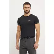 AERONAUTICA MILITARE Muška majica Underwear SCOTI003J508_NE34300, Crna