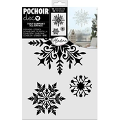Aladine Pochoior Deco Predloga Snežinke