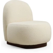 Atelier del Sofa Tina Bouclet Fotelja, Bela