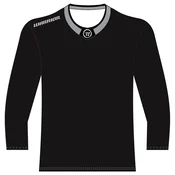 Hokejski dres za trening Warrior Alpha Practice Jersey Black Senior XXS