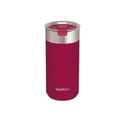 NEW Quokka Boost Coffee Tumbler - Termo vrč iz nerjavečega jekla s pivnikom 400 ml (bordo)