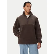 Hunter Flis Borg HARM0013262 Temno rjava Regular Fit