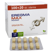 EREGMA Max Power 100+20 tbl. FREE