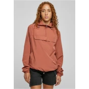 Womens basic terracotta tug of war jacket