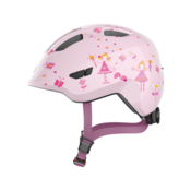 Abus Decija kaciga za bicikl Smiley 3.0, Rose Princess, Velicina M, Roze