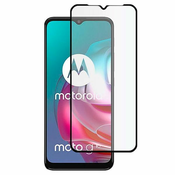 MG Hard Full Glue zaščitno steklo za Motorola Moto G10/G10 Power/G20/G30, črna
