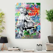 Wallity Slika od kalenog stakla 70x100cm