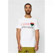 I Love Afro Beats Tee white