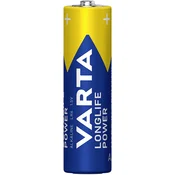 VARTA Mignon (AA) baterija alkalno-magnanova Varta Longlife Power LR06 2960 mAh 1.5 V 40 kosov, (20443601)