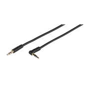 VIVANCO Kabel s kutom 3,5 mm / 3,5 mm, 0,9m, 46136 90° WINK.