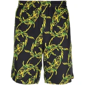 Msgm Muški šorc 3240MB06A227057-99, Crno-Žuti