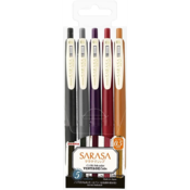 Zebra Sarasa Clip 0.5 Vintage2 set od 5 gel olovaka 69421, 86762