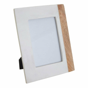 Bel/naraven kamnit okvir 20x25 cm Sena – Premier Housewares