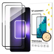 WOZINSKY KOMPLET 2x kaljeno steklo 9H za celoten zaslon Realme GT Neo 5/Realme GT3 s črnim okvirjem