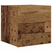 Zidni TV ormaric Staro drvo 30,5x30x30 cm