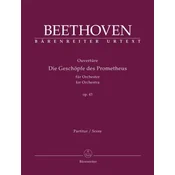 BEETHOVEN:OUVERTURE PROMETHEUS OP.43 FULL SCORE