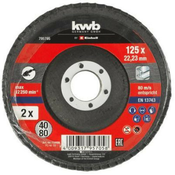 Einhell 2-delni set lamelnih brusnih ploča ?125mm (1xG40, 1xG80), Pribor za brusilice ( 49795705 )