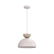 Luster na sajli NEVIS 1xE27/15W/230V, precnik 29 cm, krem