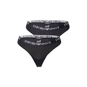Emporio Armani Spodnje hlačke črna/bela
