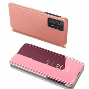 Clear View Case Flip Cover za Samsung Galaxy A53 5G roza