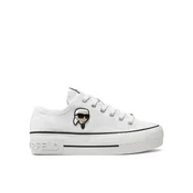 KARL LAGERFELD Modne superge KL60424 Bela