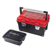 Voziček z zabojem za orodje Wheelbox ToolBox HD Trophy 2 Carbo PA rdeč 65424