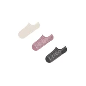 Penti Nogavice PENTI Spiral Jacquard Baumwoll Sneaker Socken im Paar mešane barve