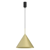 Luster na sajli CAPITAL 1xGX53/15W/230V precnik 32 cm zlatna