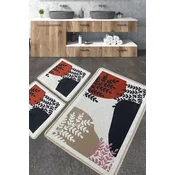 Lessentiel Maison Set 3 prostirke za kupatilo Šareni
