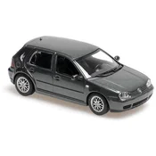 Kolekcionarski model MINICHAMPS Suvremeni: Automobili - Volkswagen Golf IV, 1999, Grey Metallic
