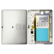 Huawei MediaPad M2 10.0 - Pokrov baterije + baterija (Moonlight Silver) - 02351PGS, 02351FMT, 02350NXP, 02351CWE Genuine Service Pack