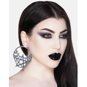 Uhani KILLSTAR - Moonlit Hoop - Srebro - KSRA004117