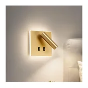 BRILAGI - LED zidni reflektor ZAYA DOUBLE LED/8W/230V + LED/3W zlatni