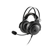 Slušalke Sharkoon - Skiller SGH50 (črne; mikrofon; TRRS 3,5 mm priključek; 1,1+1,5 m kabel)