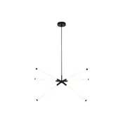 Rabalux Visilica Nivaro, LED, 36W, 3000K, ?92cm, Crno-bela